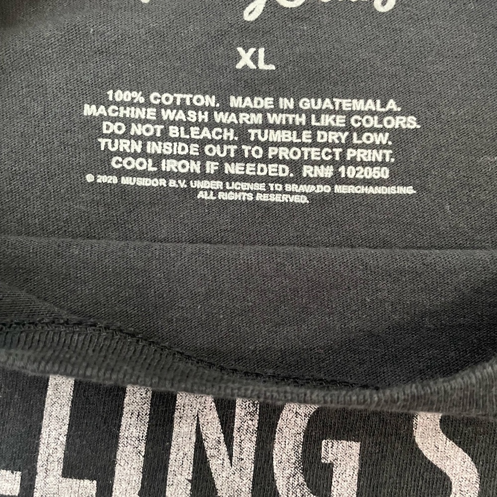 Black Graphic Band T-Shirts Set - Picture 3 of 5